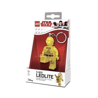 พวงกุญแจไฟฉาย LEGO Star Wars C-3PO ลิขสิทธิ์แท้