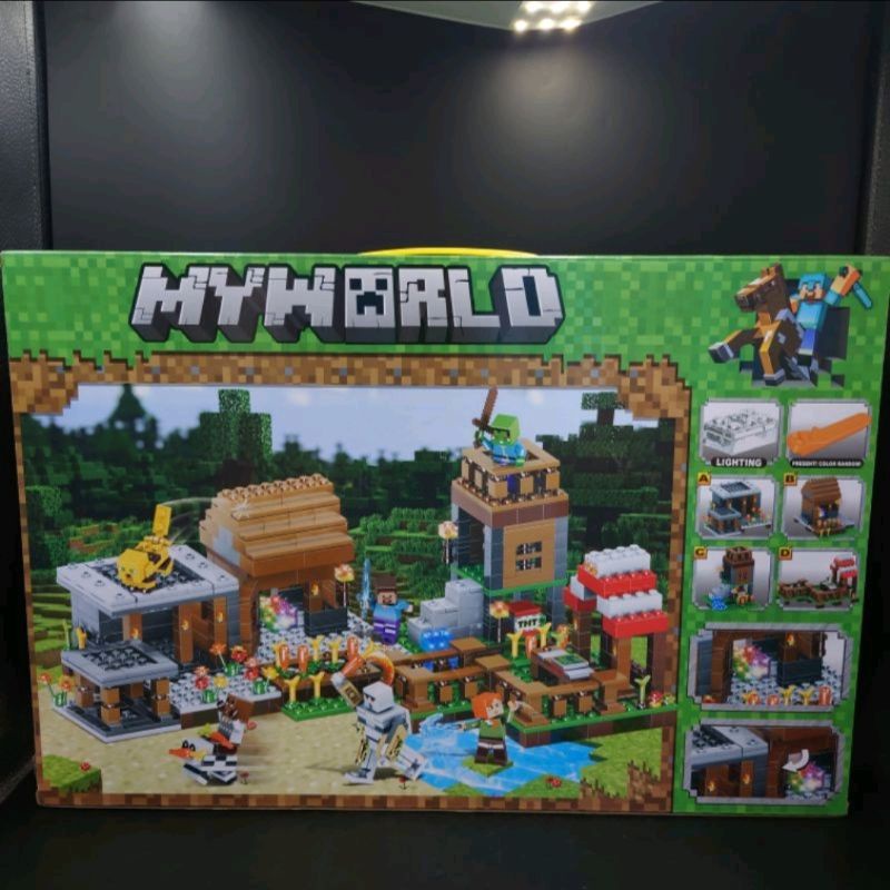 เลโก้-my-world-minecraft-ฉากโกเลม-lb600-จำนวน-778-ชิ้น-ราคาถูก-พร้อมส่งทันที-งานคุณภาพ-เล่นได้สนุก
