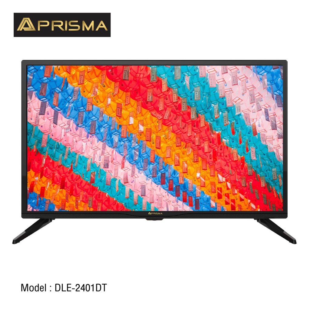 ภาพสินค้าPRISMA LED DIGITAL TV รุ่น DLE-2401DT ขนาด 24 นิ้ว (ดิจิตอล ทีวีในตัว ,TV Monitor, CCTV) จากร้าน prisma.official บน Shopee ภาพที่ 4