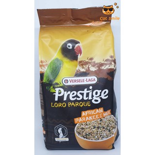 Prestige African Parakeet Mix อาหารนกพารากีตแอฟริกัน ธัญพืชรวมสำหรับ นกเลิฟเบิร์ด (1kg)