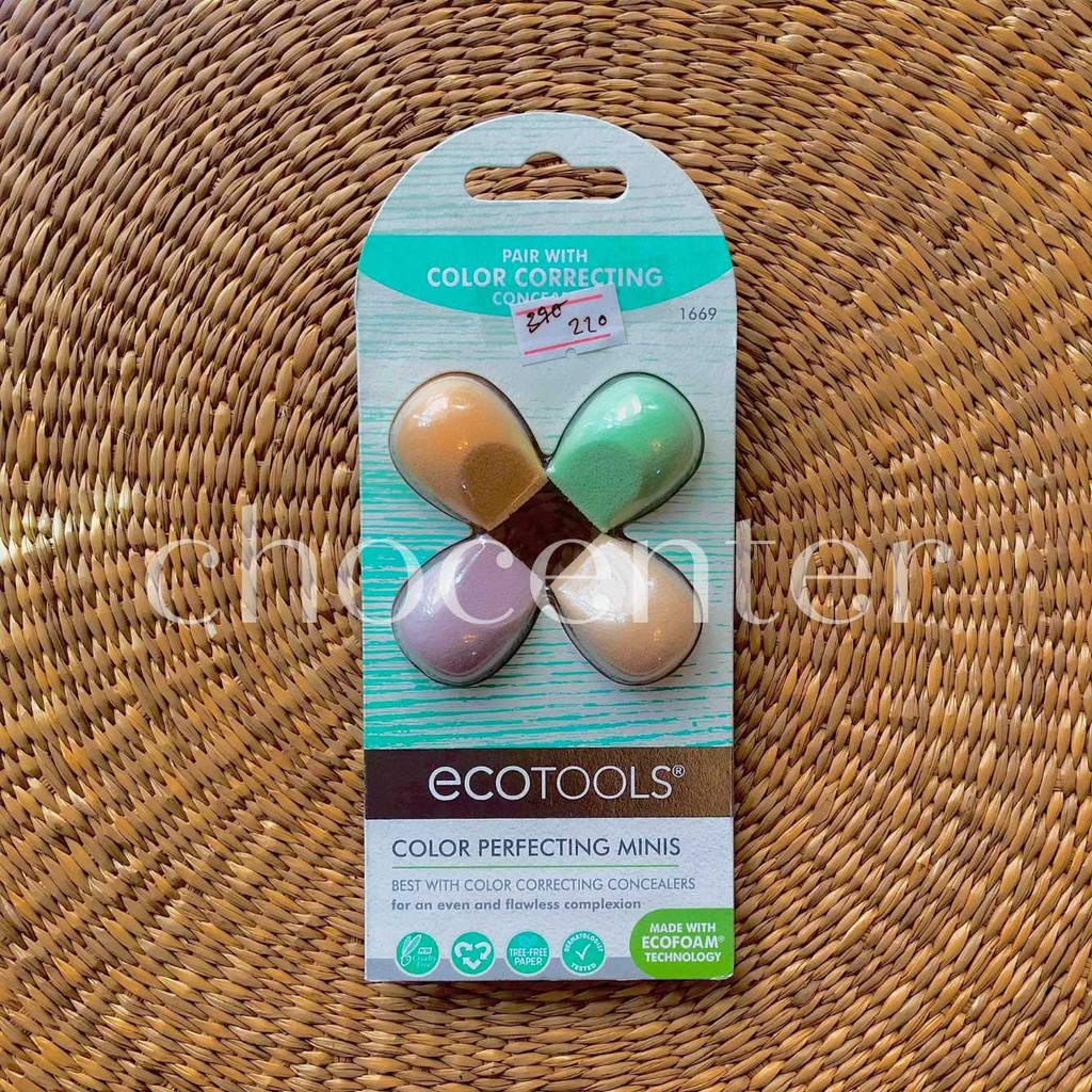 ของแท้100-ฟองน้ำแต่งหน้า-ecotools-color-perfecting-minis