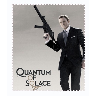 สั่งทำ ผ้าเช็ดแว่นตา ผ้าเช็ดแว่น ผ้าเช็ดเลนส์ ผ้าเช็ดจอ ภาพยนตร์ James Bond Quantum of Solace พยัคฆ์ร้าย ทวงแค้นระห่ำโลก