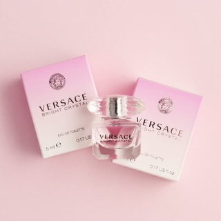 Beauty-Siam แท้ทั้งร้าน !! น้ำหอมขนาดทดลอง VERSACE BRIGHT CRYSTAL EDT. 1 ML.