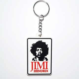 พวงกุญแจยาง Jimi Hendrix จิมิ เฮนดริกซ์