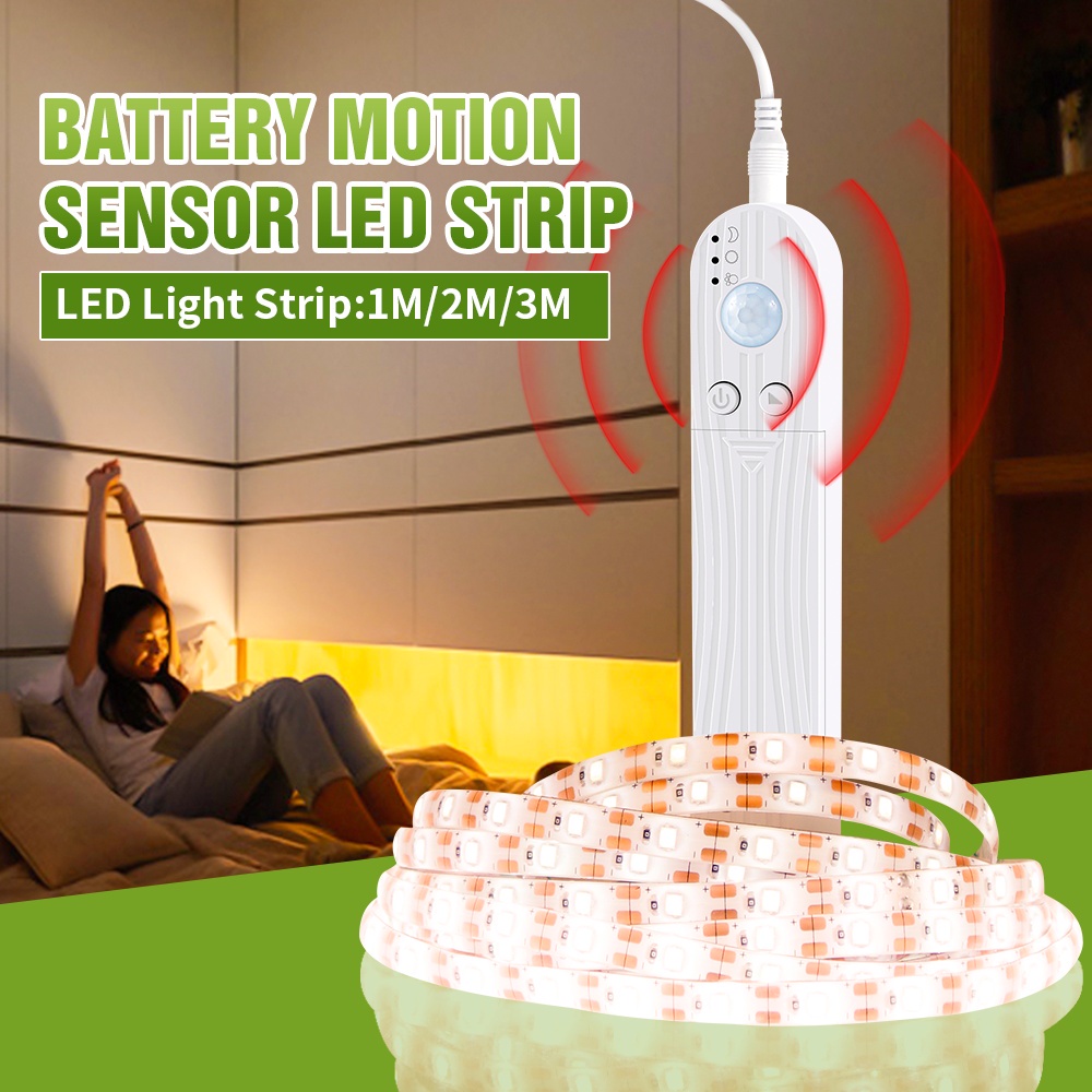 motion-แถบไฟ-led-1m-2m-3m-led-tv-กันน้ำนีออนหลอดไฟ-led-แถบไฟ-led-e-แบตเตอรี่เทปหรี่แสงได้แสงห้องครัวห้องนอน