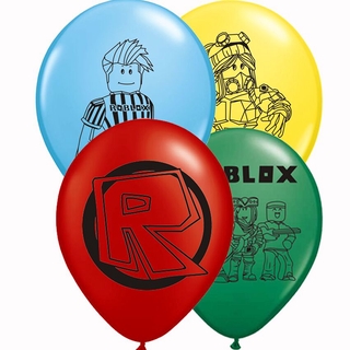 10 ชิ้น เกม Roblox การ์ตูน ลูกโป่งยาง ฟิกเกอร์แอคชั่น ของเล่นเด็ก อาบน้ํา ตกแต่งปาร์ตี้คริสต์มาส ของเล่นเด็ก Globos