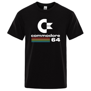 [S-5XL] ใหม่ เสื้อยืดลําลอง แขนสั้น พิมพ์ลาย Goth Commodore 64 C64 Sid Amiga สไตล์เรโทร สําหรับผู้ชาย Jcomfk07Dekepa31