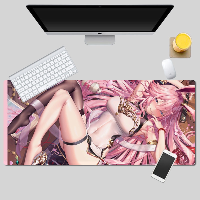 แผ่นรองเมาส์-800x300mm-แผ่นรองเมาส์อนิเมะ-gaming-mouse-pad-กันลื่น-ลายanime-แผ่นรองโต๊ะ