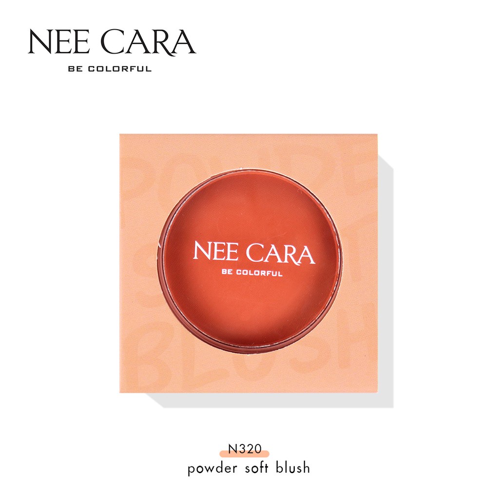n320-nee-cara-powder-soft-blush-นีคาร่า-บลัชออน-ปัดแก้ม-เนื้อฝุ่น-เกลี่ยง่าย