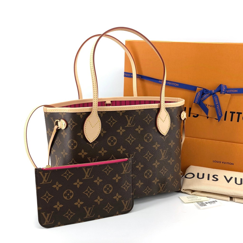 new-lv-neverfull-pm-monogram-dc20-ไซส์เล็ก-ของใหม่-หายากจ้า