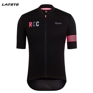 LAYOTO RCC เสื้อผ้าจักรยานแขนสั้นผู้หญิง เสื้อผ้าจักรยานเสือภูเขาแขนสั้น Cycling Jersey เสื้อปั่นจักรยานสำหรับผู้หญิง