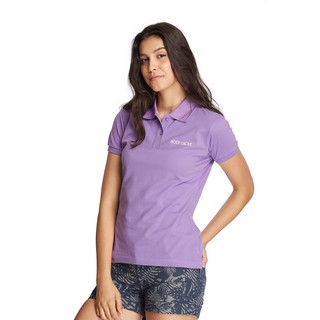 BODY GLOVE Basic Series Women Polo เสื้อโปโลแขนสั้นผู้หญิง สีม่วง Light Purple