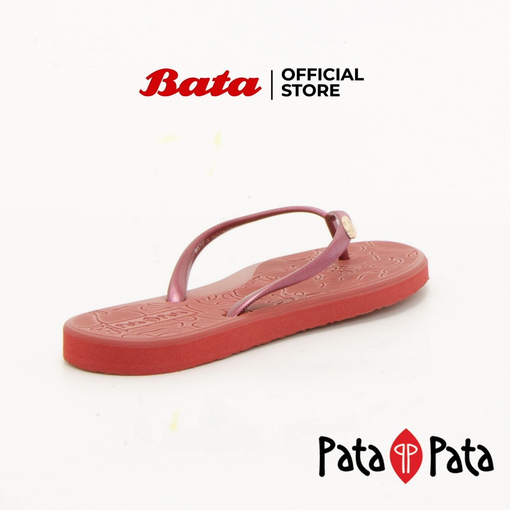 bata-patapata-girls-thong-sandals-รองเท้าแตะแบบหนีบสำหรับผู้หญิง-รุ่น-vina-สีแดง-5715561