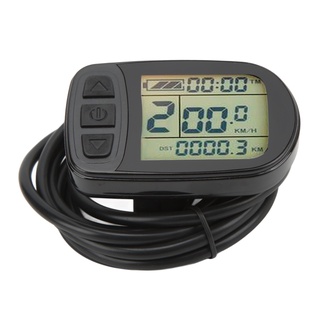 Aries306 เครื่องวัดหน้าจอแสดงผลจักรยานไฟฟ้า 72V Lcd5 พร้อมตัวเชื่อมต่อ Sm สําหรับแปลง