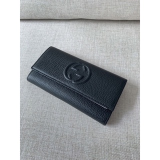 New‼️ Gucci soho Wallet ดำ มือ1ของแท้💯