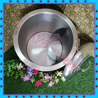 ชื่อ  : Zebra Noodle Pot High chrome STAINLESS STEEL หม้อก๋วยเตี๋ยว 45 ซม. 2 ช่องผ่าครึ่งช่องผ่าครึ่ง ไร้สารตะกั่ว ตราหั