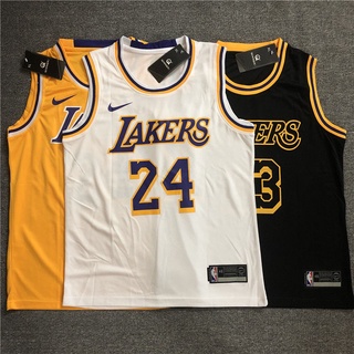 🏀 เสื้อบาส 🏀 เสื้อบาสเกตบอลผู้ชาย หมายเลข 6 James Lakes Jersey Custom Basketball Server 24 Kobe No. 23 James Competiti