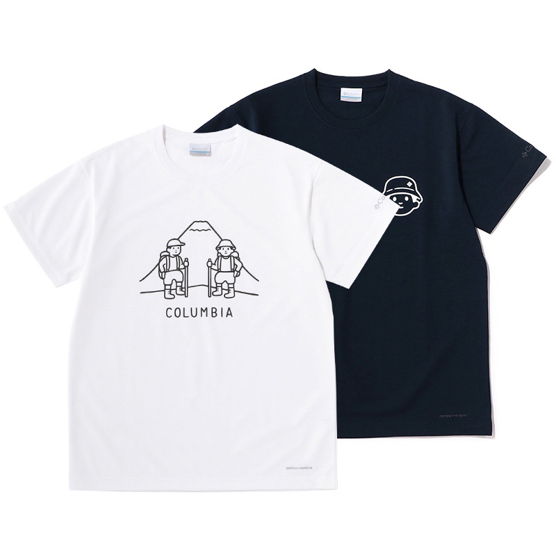 columbia-x-noritake-mountain-boy-columbia-mt-เสื้อยืดแขนสั้น-พิมพ์ลาย-fuji