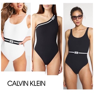 พร้อมส่ง SW13 ชุดว่ายน้ำวันพีช  Calvin Klein Swimsuit
