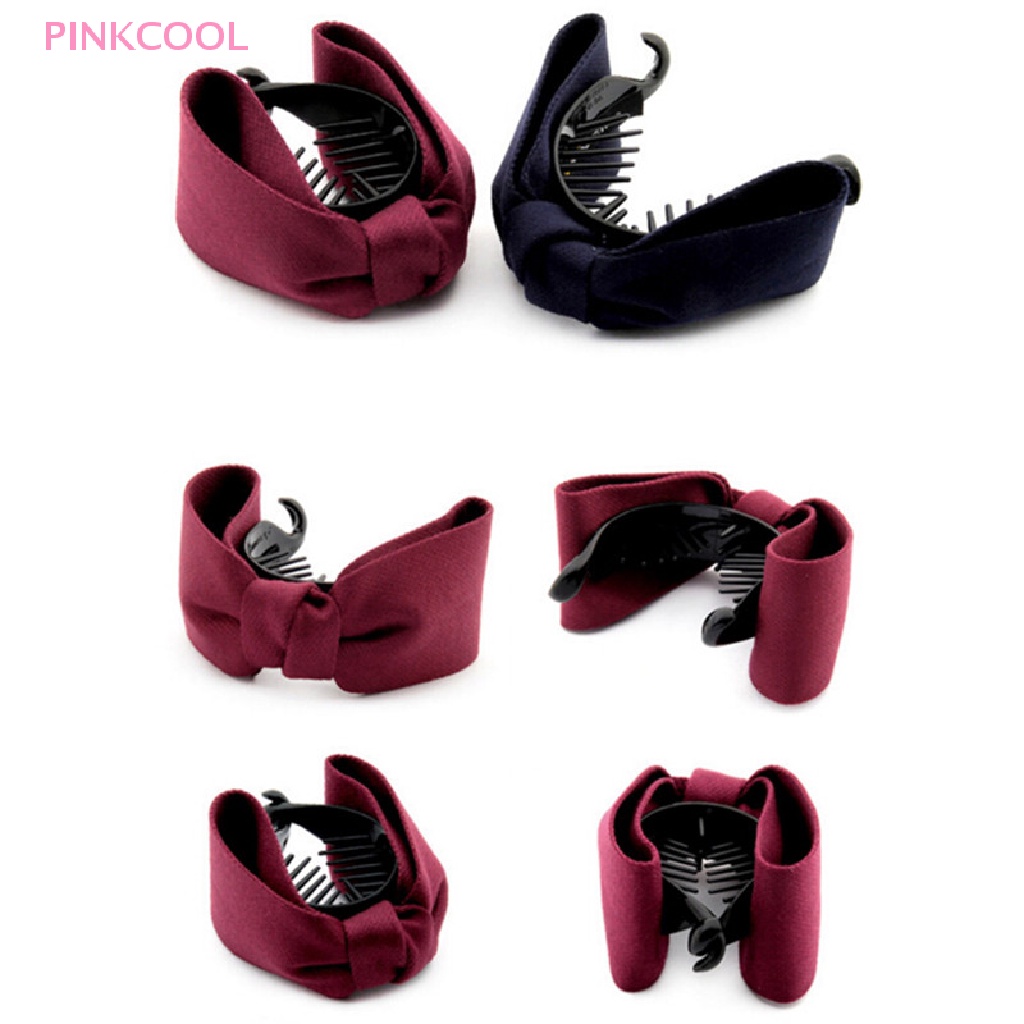 pinkcool-กิ๊บติดผม-โบว์ใหญ่-ที่คาดผม-กิ๊บติดผม-เครื่องประดับผม-แฟชั่น-สําหรับผู้หญิง-ขายดี