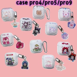 เคสแอร์พอร์ต สำหรับรุ่น pro4 Pro5 Pro9 เคสหูฟัง การ์ตูน TPU กันกระแทกอย่างดีลายการ์ตูนน่ารัก