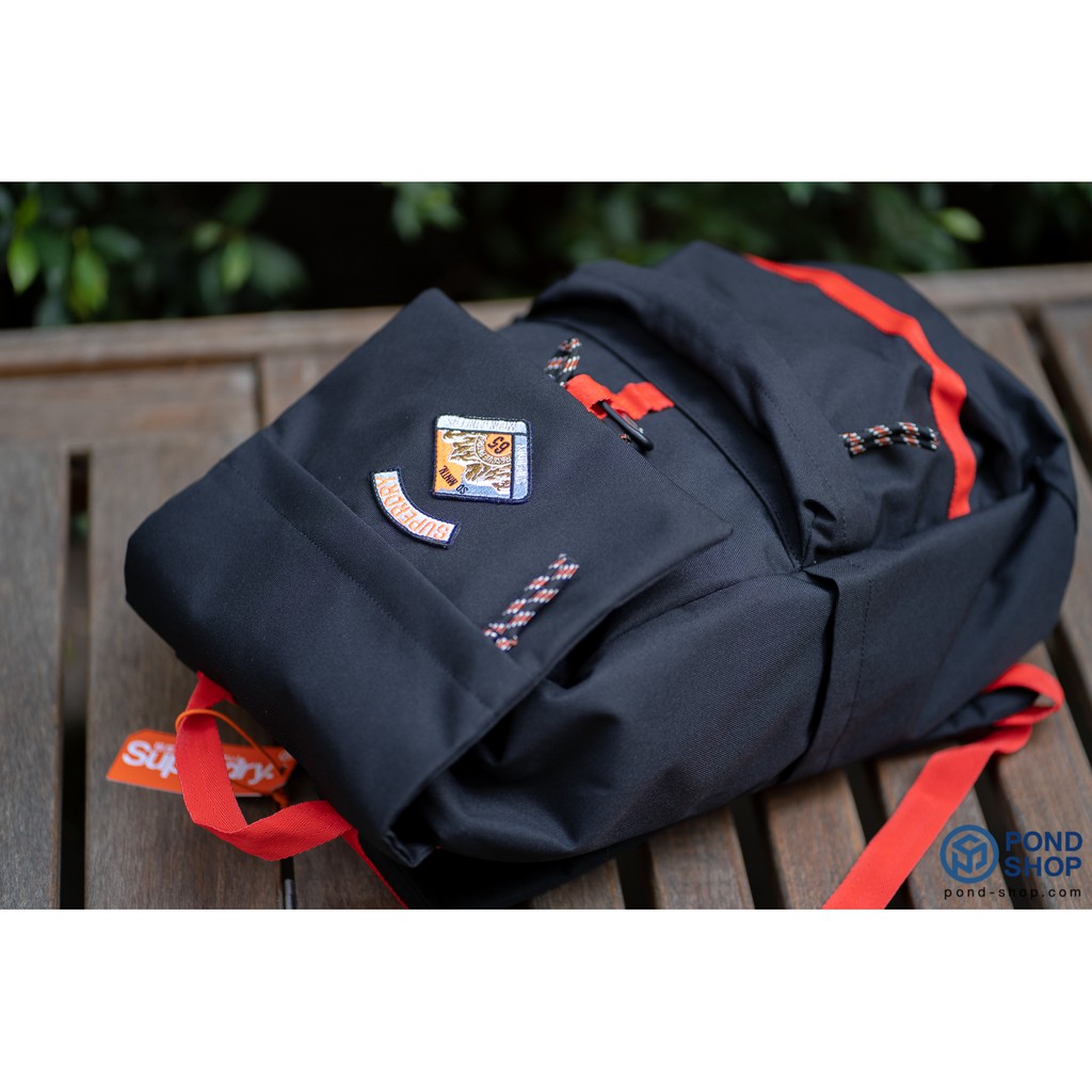 Superdry Coleman Backpack Black 100 Shopee Thailand