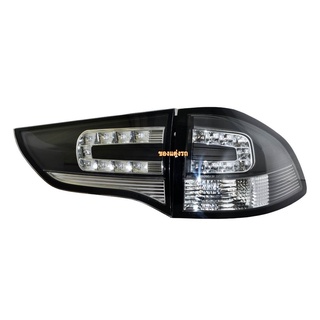 ไฟท้าย ไฟท้ายแต่ง LED MITSUBISHI PAJERO SPORT 2009 2010 2011 2012 2013 2014 ดำใส