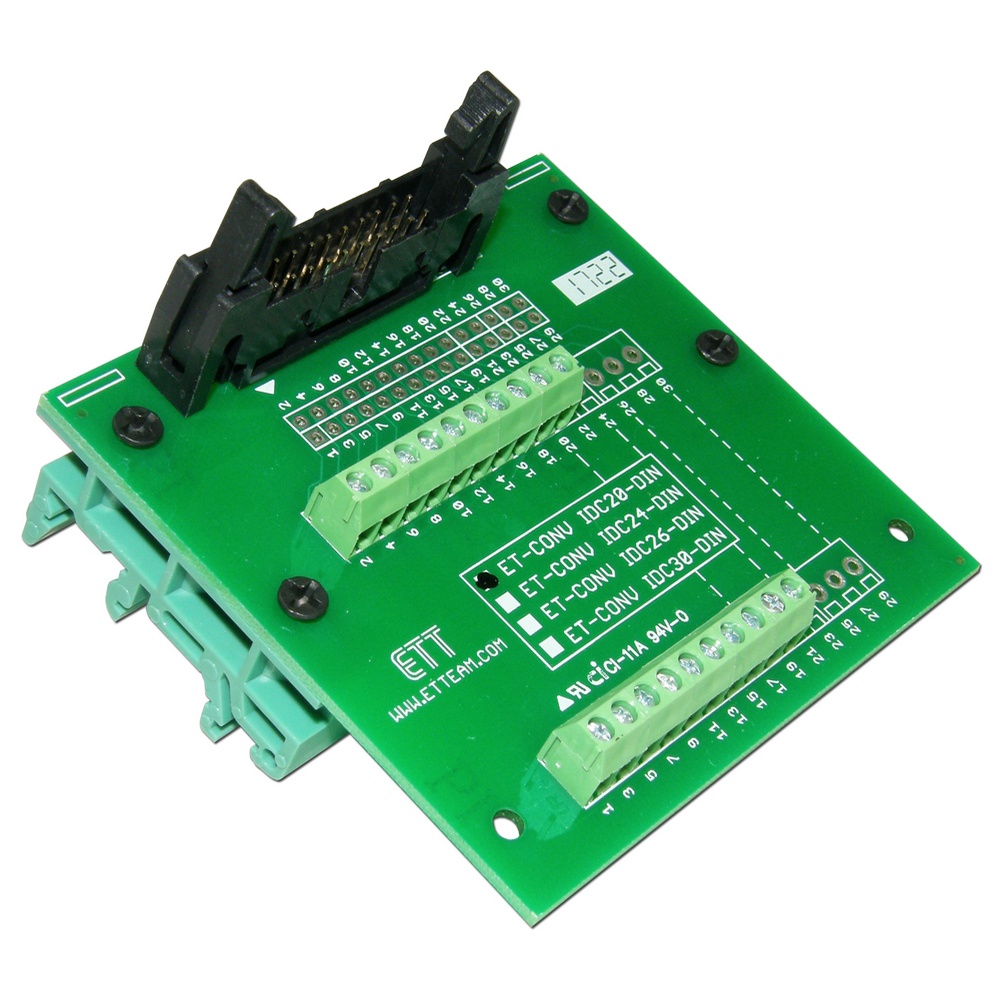 ET-CONV IDC20-DIN #เปลี่ยนขั้ว HEADER CONNECTOR ตัวผู้ 2.54mm. โดย ...
