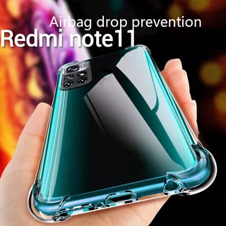 Redmi Note11 4Gตรงรุ่น(พร้อมส่งในไทย)เคสใสกันกระแทกคลุมกล้องRedmi Note11S/Poco M4Pro 5G/Redmi Note 11Pro/Note11Pro Plus