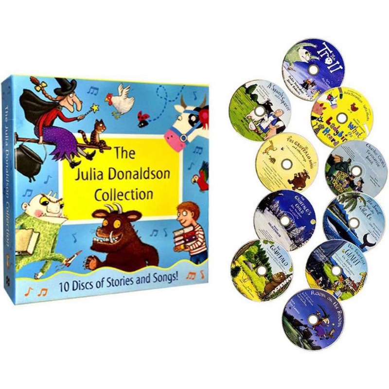 ของแท้-uk-julia-donaldson-audio-collection-10-cds