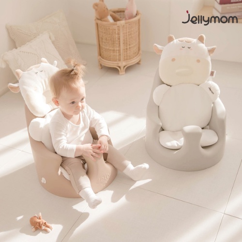 jellymom-pillow-liner-หมอนหนุนและเบาะรองนั่ง-นอนสำหรับเด็ก-อุปกรณ์เสริมสำหรับเก้าอี้หัดนั่ง-muna-มี-2-ลาย-แยกชิ้นได้