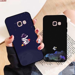 เคสมือถือซิลิโคนลายดาวสําหรับ Samsung A3 A5 A6 A7 A8 A9 Pro Star Plus 2015 2016 2017 2018 Htkra Pattern-3