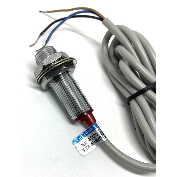 เซ็นเซอร์แม่เหล็ก NJK-8002C NPN NO 3 สาย 12 มิล ระยะการจับ 10mm (ตัวยาว ...