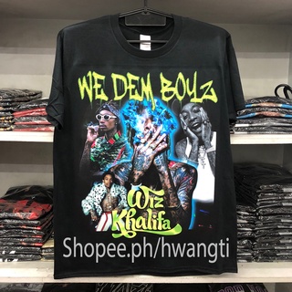 [2023]เสื้อยืด ลาย WIZ KHALIFA เสื้อเชิ้ตสำหรับผู้ชาย และผู้หญิง