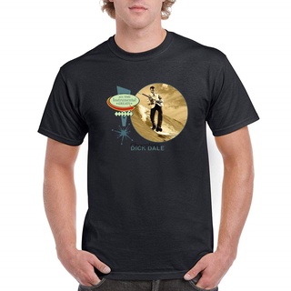 เสื้อยืด พิมพ์ลาย Dick Dale All Time Instrumental Greats สีดํา สําหรับผู้ชาย