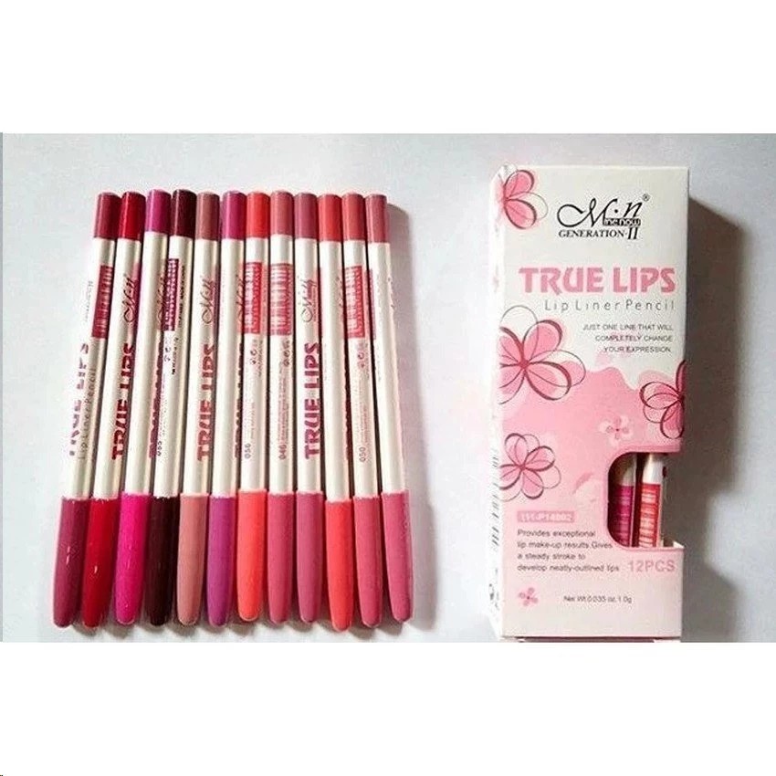 me-now-true-lips-lip-linder-pencil-มีนาว-ทรู-ลิป-ไลน์เนอร์-12-สี-1-กล่อง