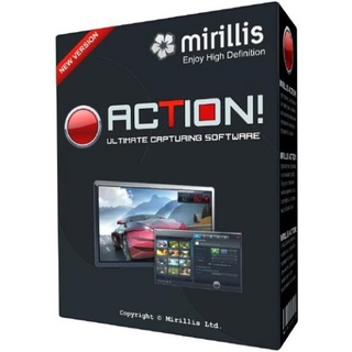 ราคา🔥 Mirillis Action! 2022 [ตัวเต็ม] [ถาวร] โปรแกรม Live สด Youtube Facebook แคสเกม บันทึกหน้าจอ 🔥