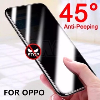 ht[ส่งจากไทย] ฟิล์มกระจกกันคนมองเต็มจอ OPPO A16 Reno 6.6 A12 F11 F11 pro A53 2020 Reno 2F