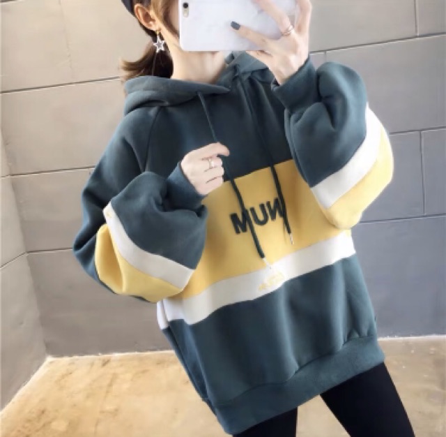 พร้อมส่ง-hooded-mun-sweatshirt-baobaoshop