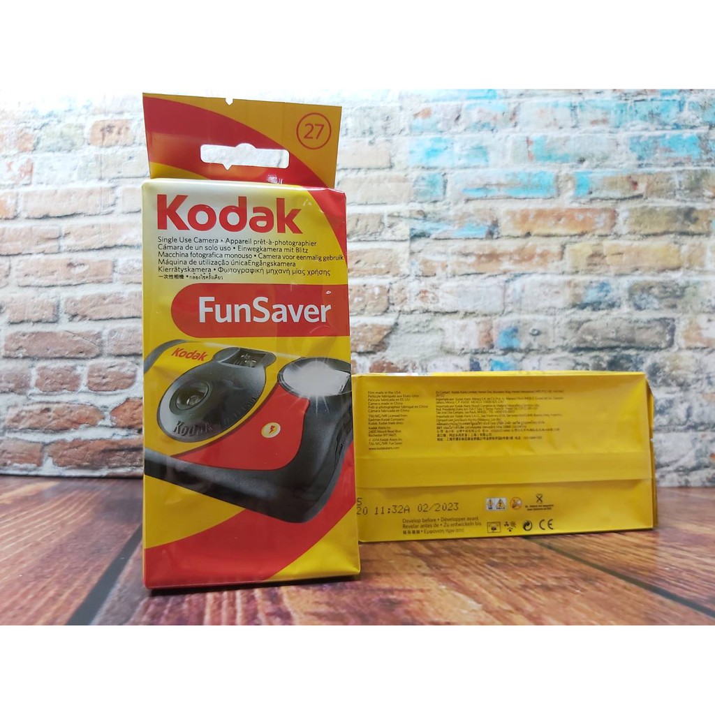 ภาพหน้าปกสินค้ากล้องใช้แล้วทิ้ง Kodak Fun Saver -27 ภาพ