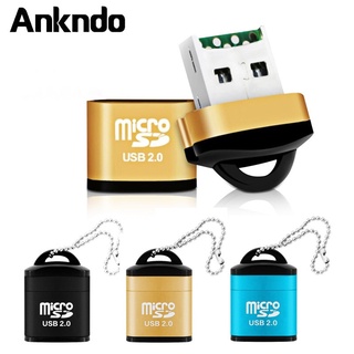 Ankndo เครื่องอ่านการ์ดความจํา USB ความเร็วสูง Micro SD/TF สําหรับโทรศัพท์มือถือแล็ปท็อป