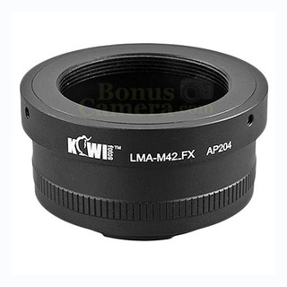 Lens Mount Adapter แปลงเลนส์ M42 ไปใช้กับกล้องฟูจิ X-T1,T2,T3,T4,X-T10,T20,T30,X-T100,T200,X-A7,H1,E3,E4,X-S10,Pro2,Pro3