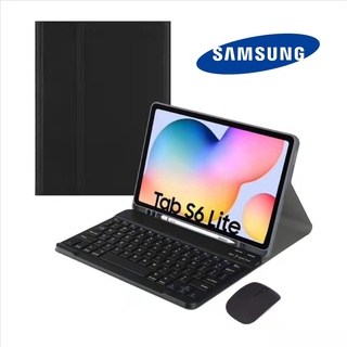 เคสคีย์บอร์ดบลูทูธไร้สาย สําหรับ Samsung Galaxy Tab S6 Lite 10.4 P610 P615 Tab A8 10.5 X200 X205