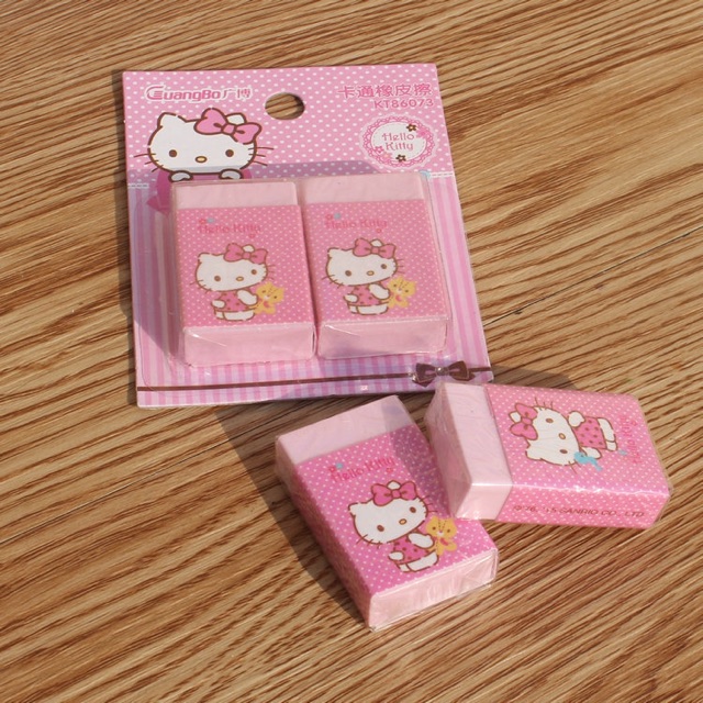 ยางลบคิตตี้-kitty-ยางลบดินสอ-พร้อมส่ง