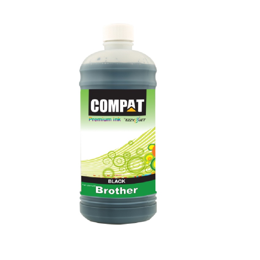 น้ำหมึกชนิดเติม COMPAT BROTHER ปริมาณ 1000ml. | Shopee Thailand