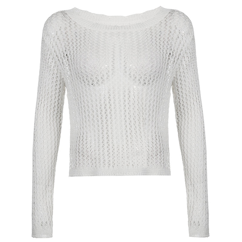 american-hollow-รอบคอเสื้อแขนยาวเสื้อยืดผู้หญิงเซ็กซี่หลวมและบางสาวร้อน-top-knitted-sweater