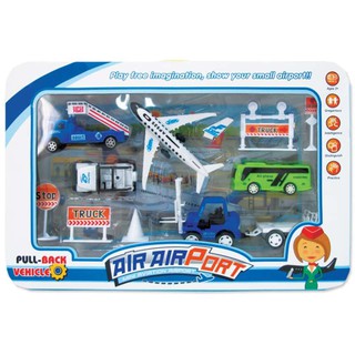﻿Play Us ชุดรถและเครืองบินของเล่นสำหรับเด็ก รุ่น B6669-13