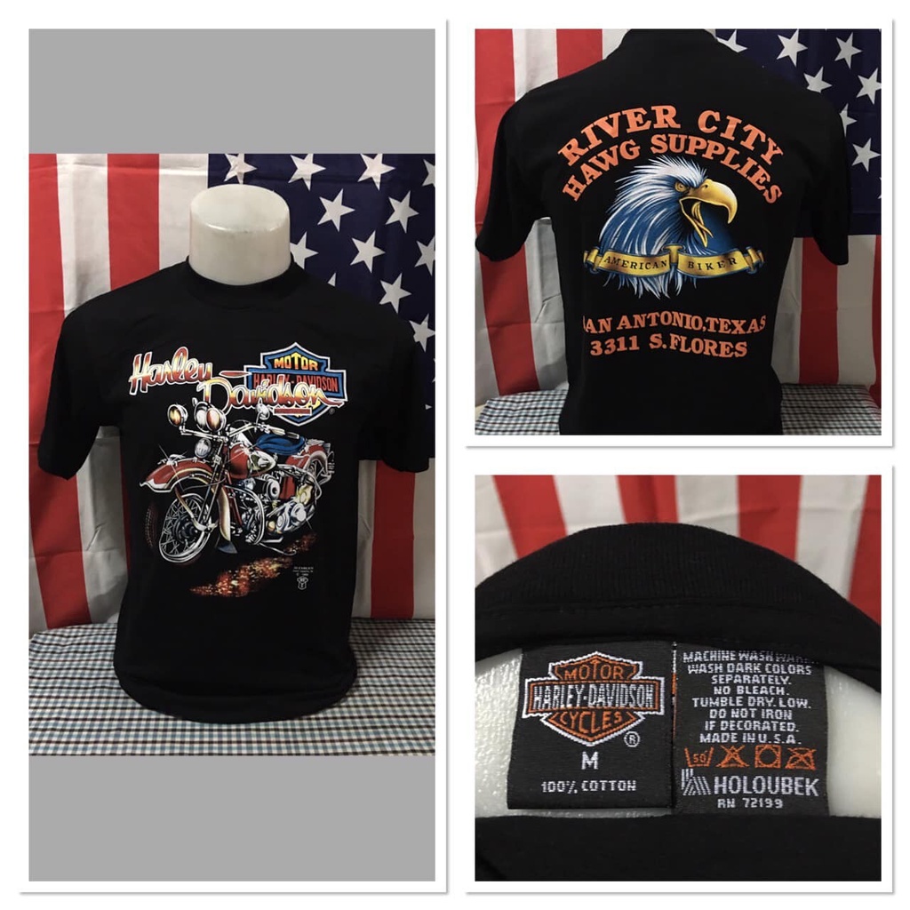 เสื้อฮาเล่ย์-harley-davidson-reproduction-s-xl-ป้าย-usa-ผ้าcotton100-ใสสบาย