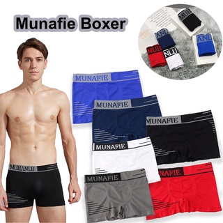 MNF-04 Boxer บ๊อกเซอร์ Boxerชาย กางเกงในชาย กางเกงในMunafie บ๊อกเซอร์ชาย กางเกงในขาสั้น