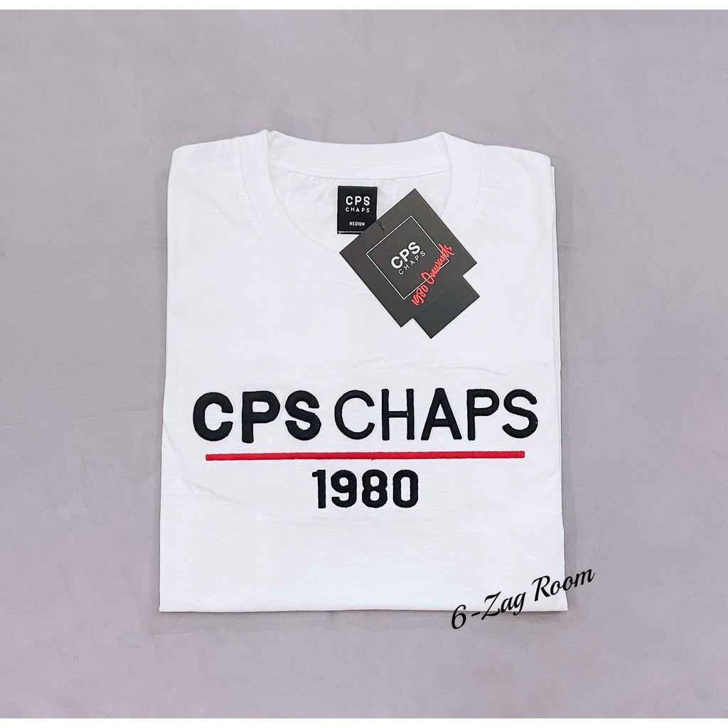 เสื้อยืดพื้น-งานปัก-งานป้าย-cps-chap-1980-s-m-l-xl-no-38